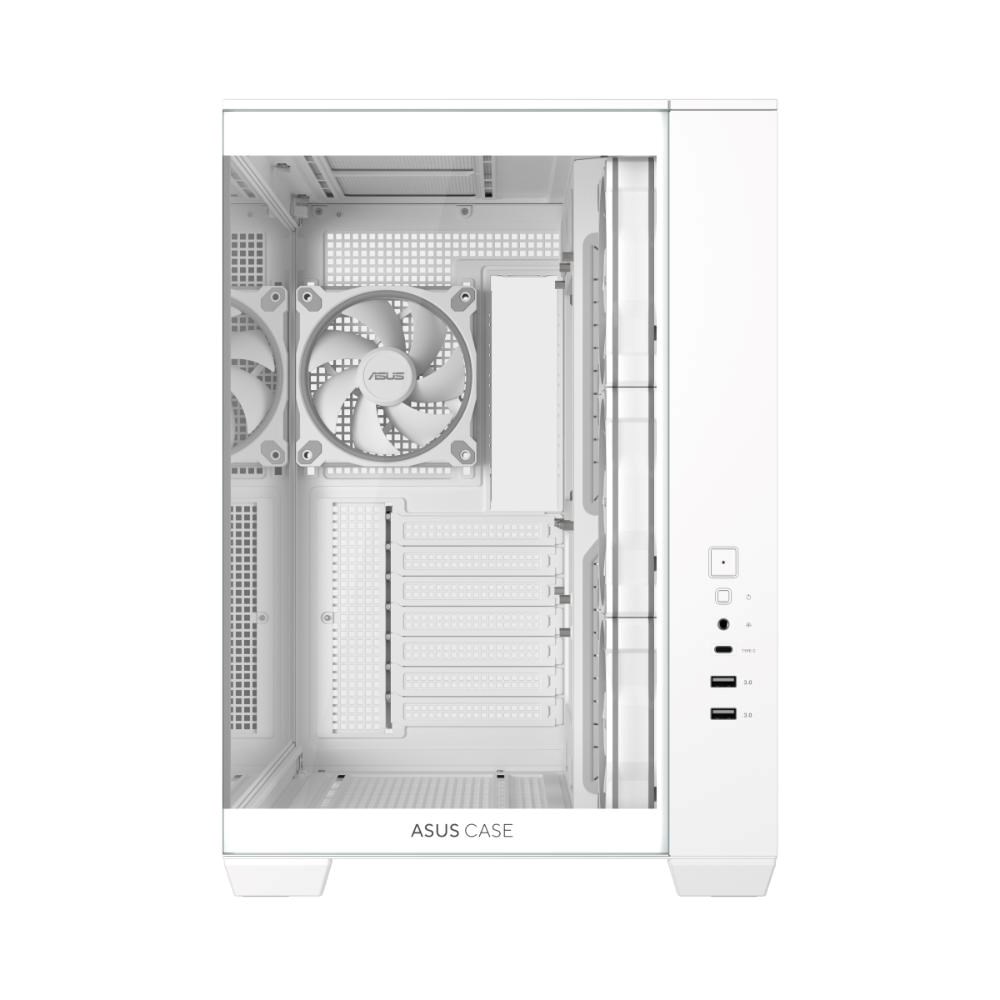 ASUS Case A32 PLUS TG ARGB,  ATX,  Průhledná bočnice,  4x 120mm ARGB Fan,  Bílá3 