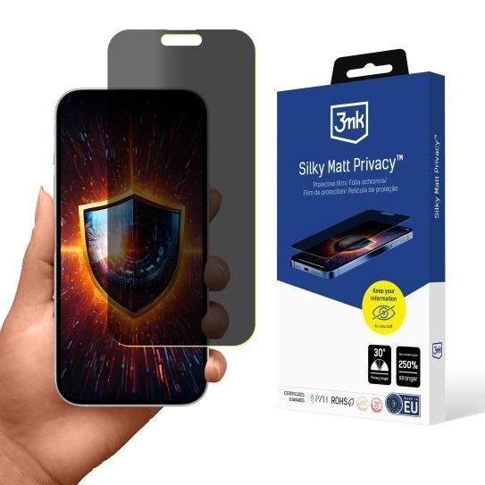 3mk ochranná folie Silky Matt Privacy pro Apple iPhone Air0 
