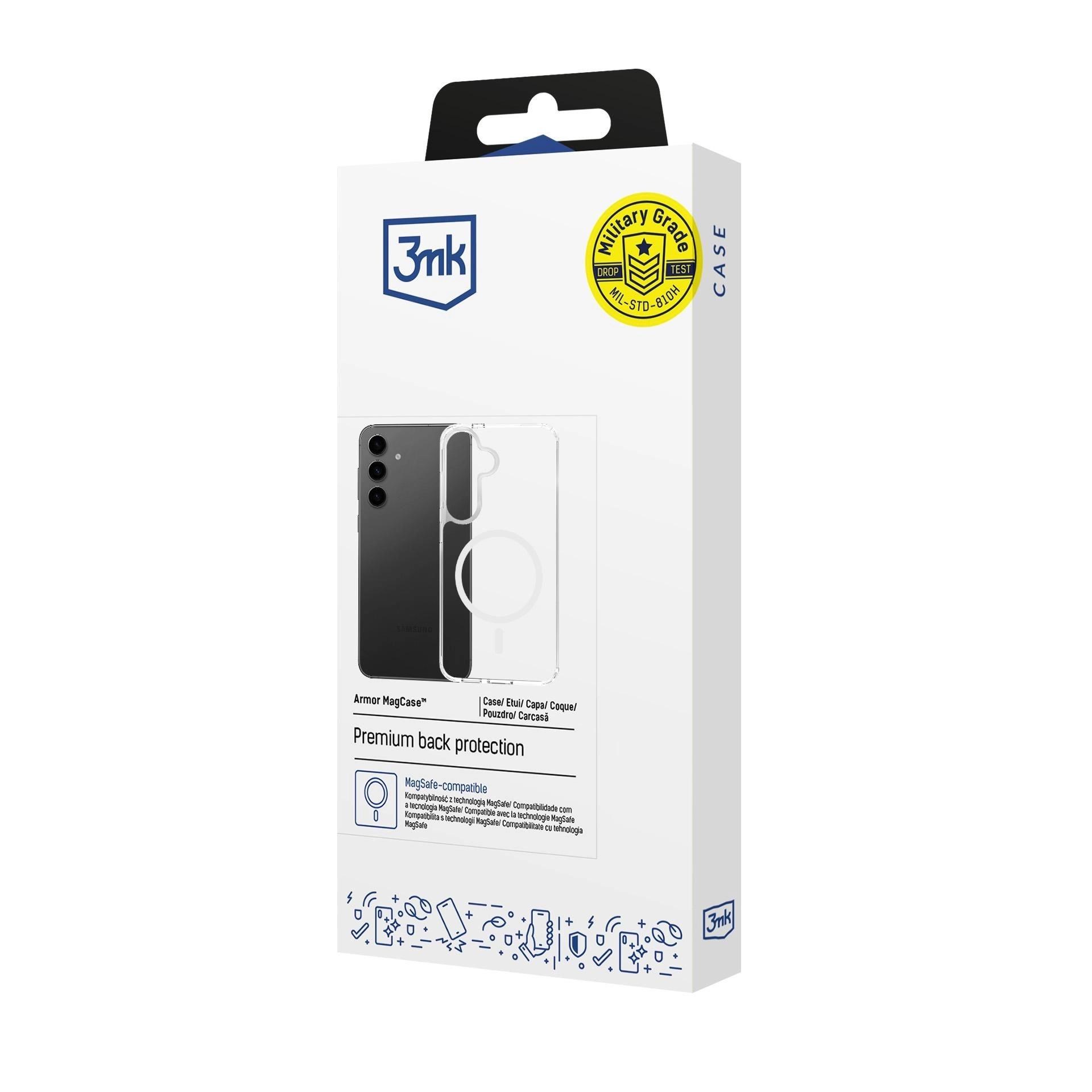 3mk ochranný kryt Armor Magcase pro Samsung Galaxy S25 FE4 