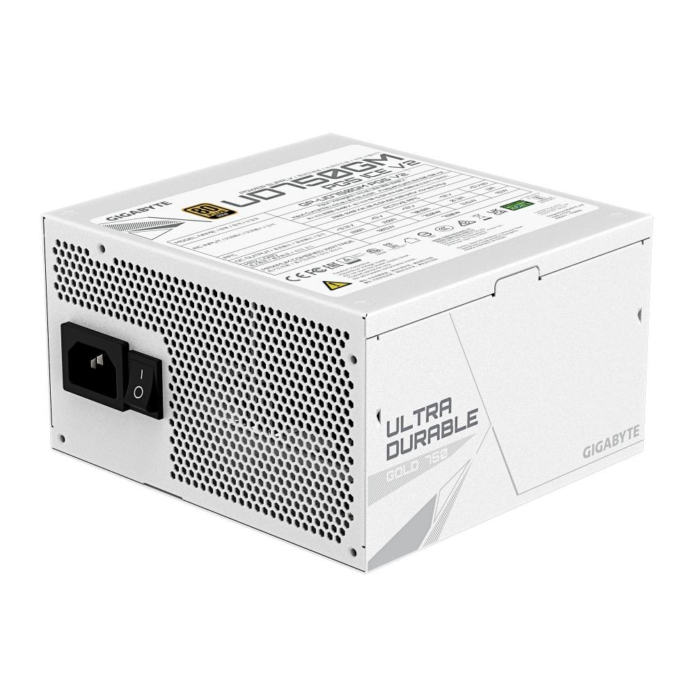 GIGABYTE zdroj UD750GM PG5 ICE 750W,  120mm,  Plně modulární,  80 Plus Gold,  ATX 3.12 