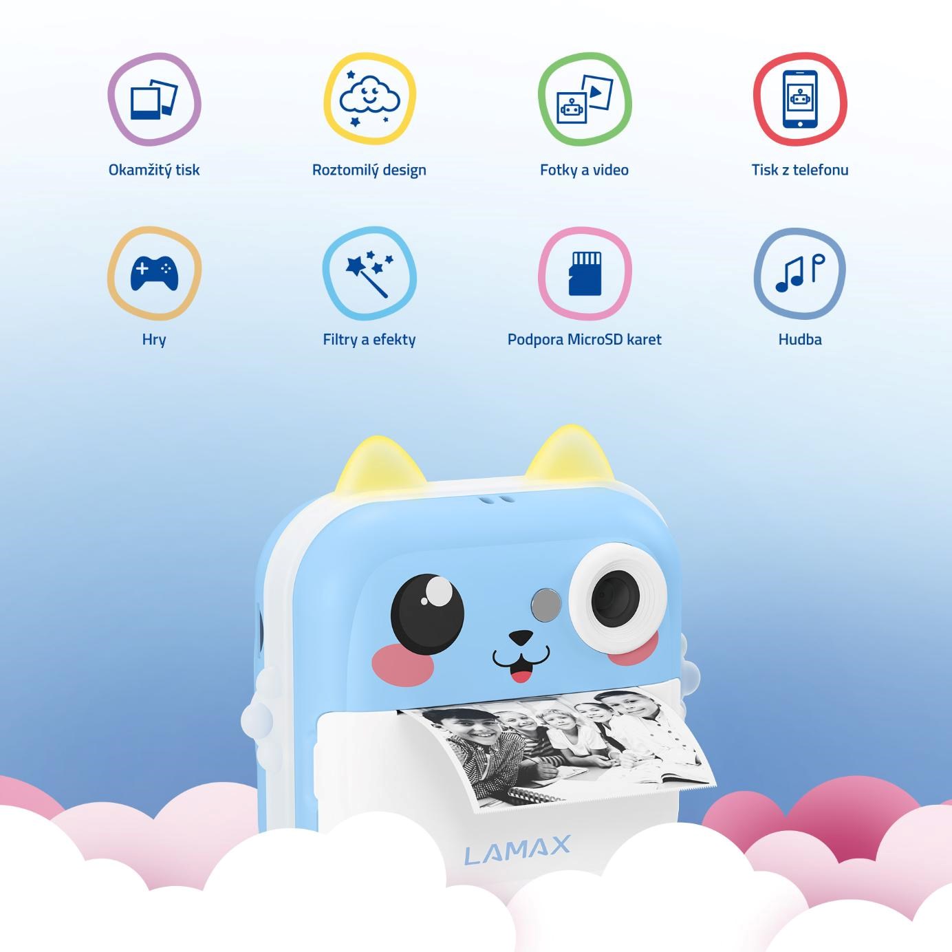 LAMAX InstaKid2 Plus - blue12 