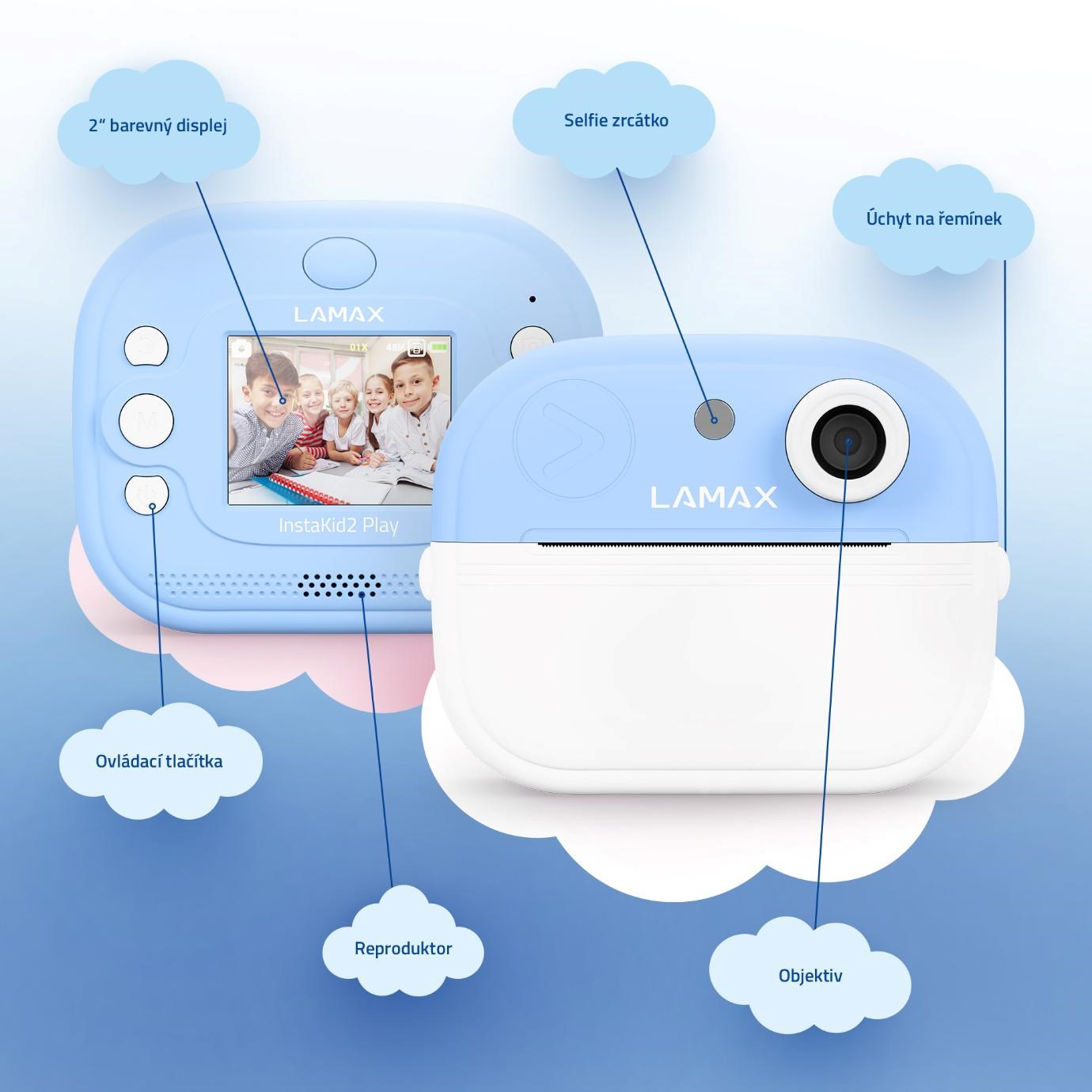 LAMAX InstaKid2 Play - blue4 