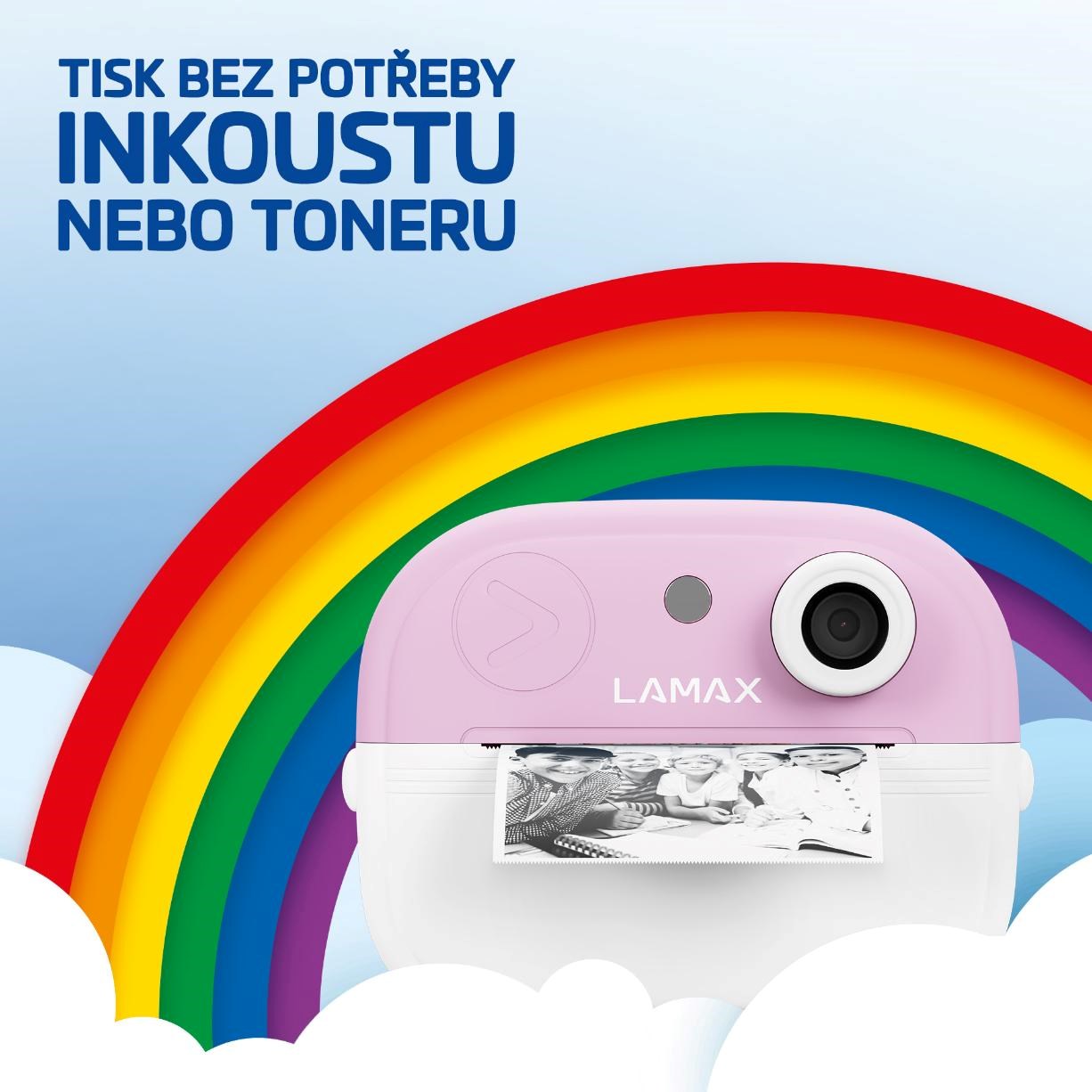 LAMAX InstaKid2 Play - pink1 