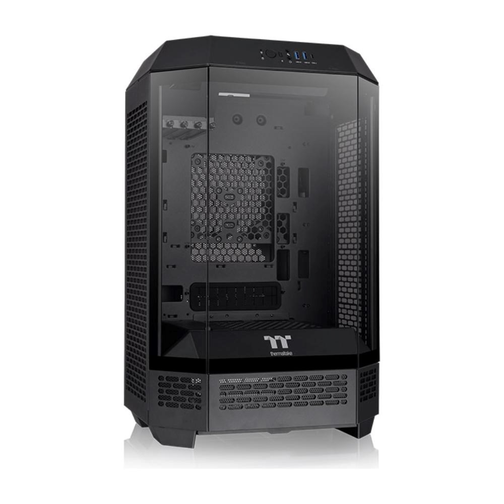 THERMALTAKE Case The Tower 300,  mATX,  Průhledná bočnice,  2x 140mm Fan,  černá2 