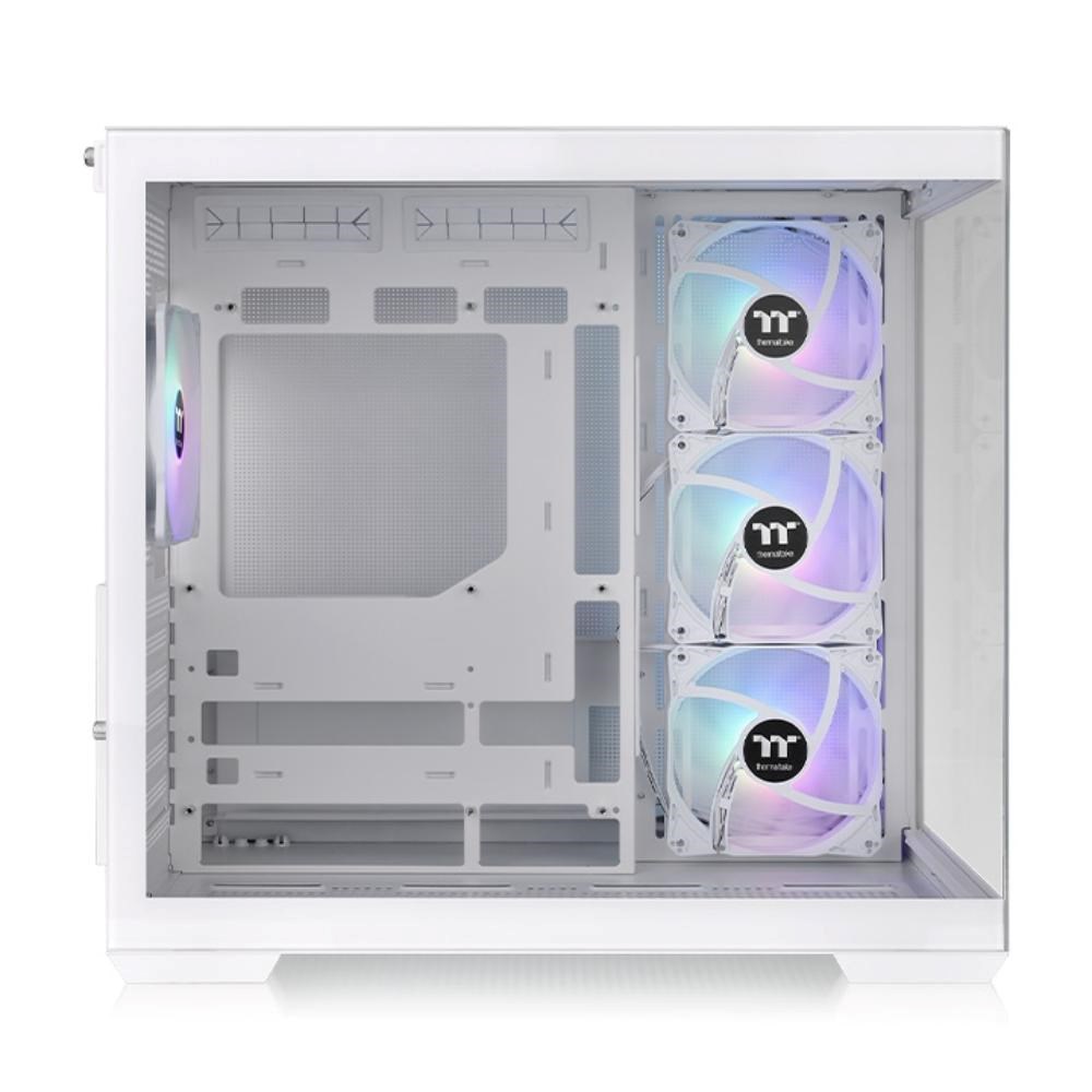 THERMALTAKE Case View 380 TG ARGB,  ATX,  Průhledná bočnice,  4x 120mm ARGB Fan,  bílá2 