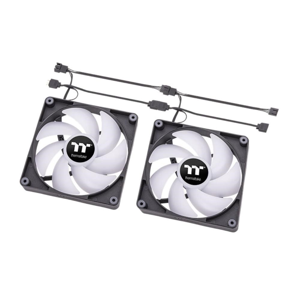 THERMALTAKE Ventilátor CT120 ARGB 2-Pack,  2x120mm,  černá0 