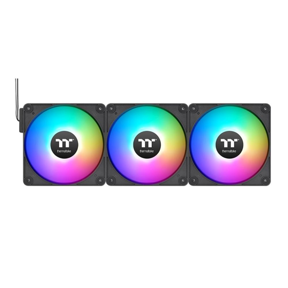 THERMALTAKE Ventilátor CT120  EX ARGB 3-Pack,  3x120mm,  černá3 