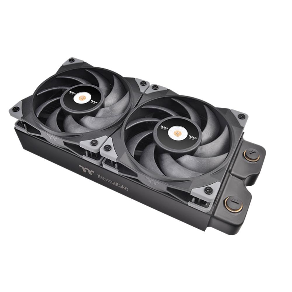 THERMALTAKE Ventilátor Toughfan 12 2-Pack,  2x120mm,  černá4 