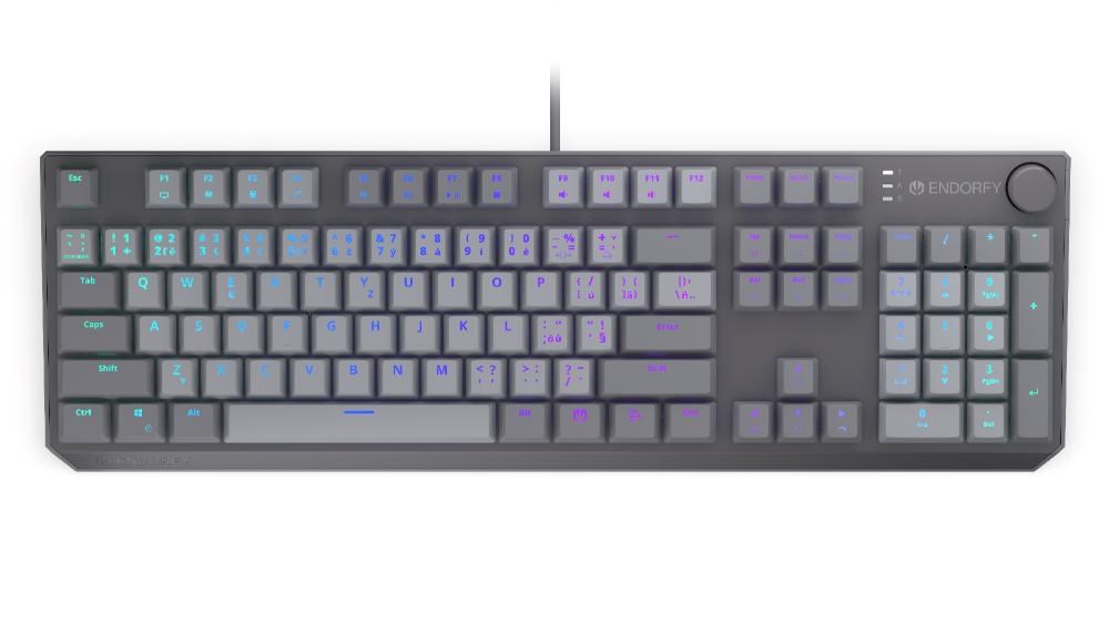 ENDORFY Herní klávesnice Thock V2,  Mechanická,  USB,  CZ/ SK,  ARGB1 