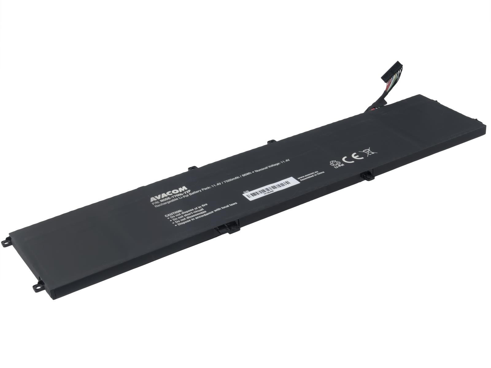AVACOM batéria pre Dell G7 17 7700, Inspiron 7500 Li-Pol 11, 4 V 7500mAh 86Wh