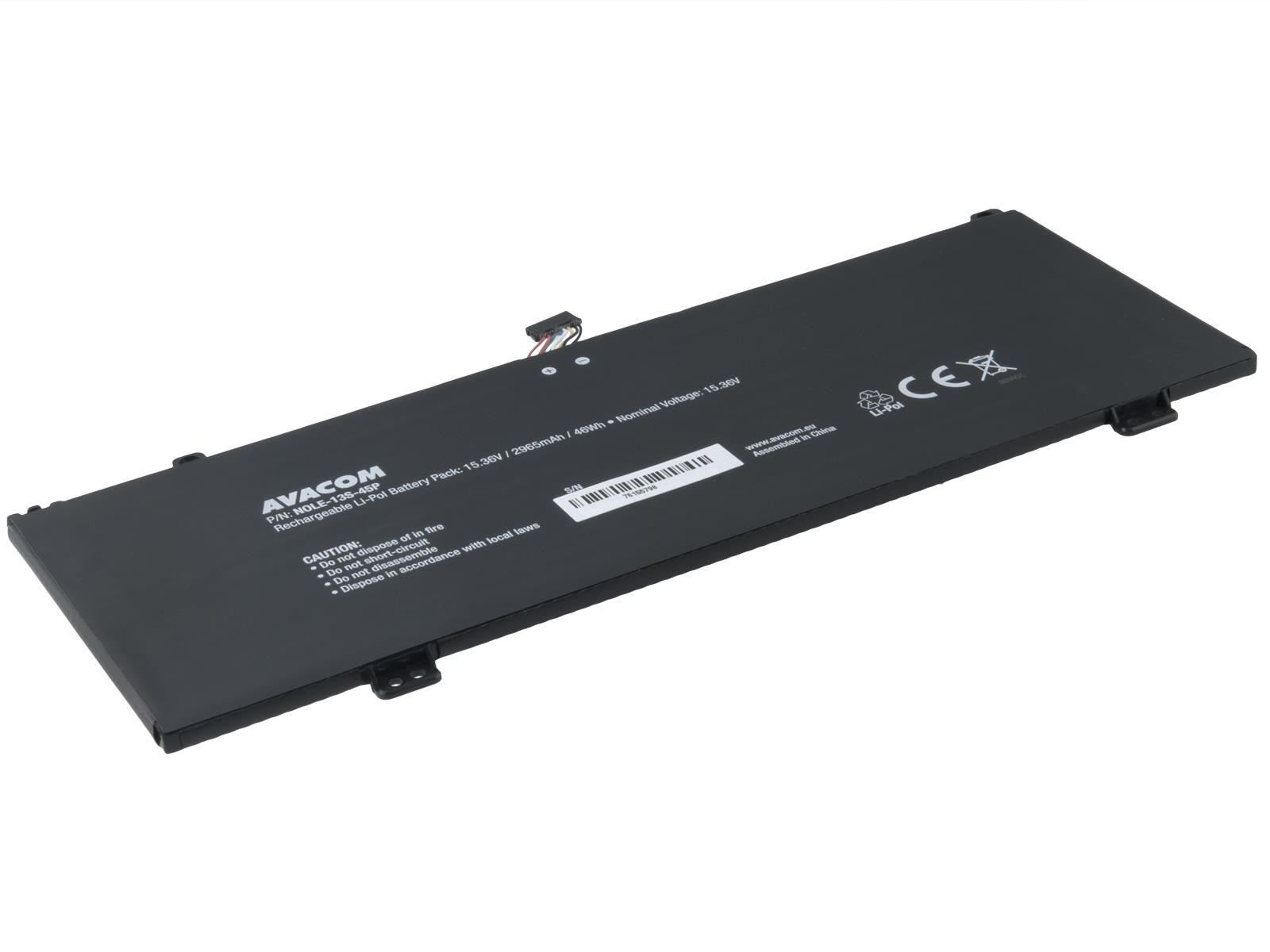 AVACOM batéria pre Lenovo ThinkBook 13s, 14s, Li-Pol 15, 36 V 2965mAh 46Wh