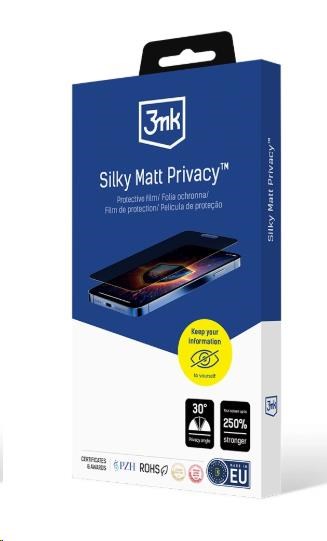 3mk ochranná folie Silky Matt Privacy pro OnePlus 10T0 