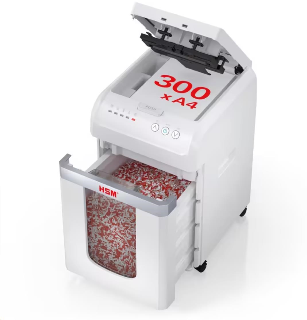 HSM skartovač ShredStar Autofeed X300 4x12 mm,  DIN P-42 