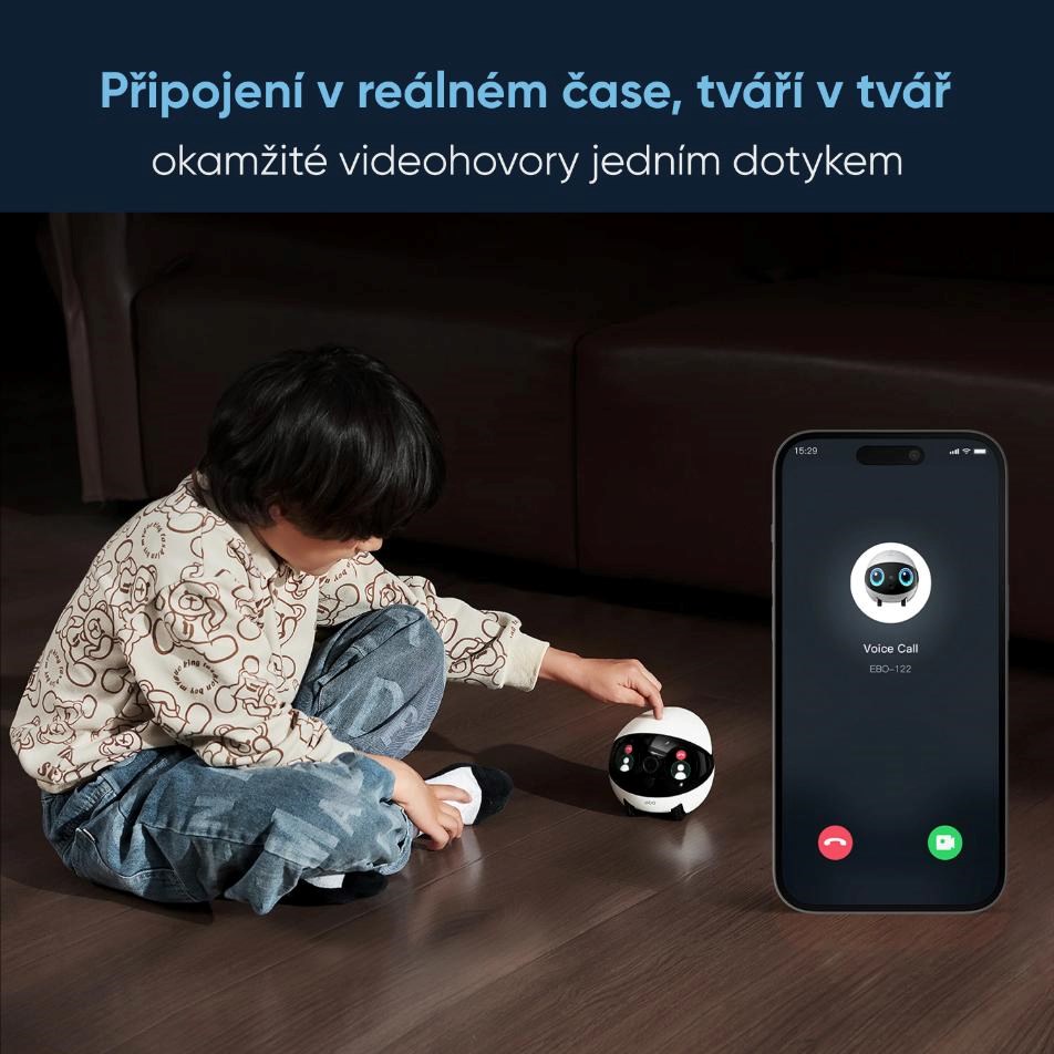 Enabot EBO Air2 Plus - Robotický AI společník s 3K kamerou6 