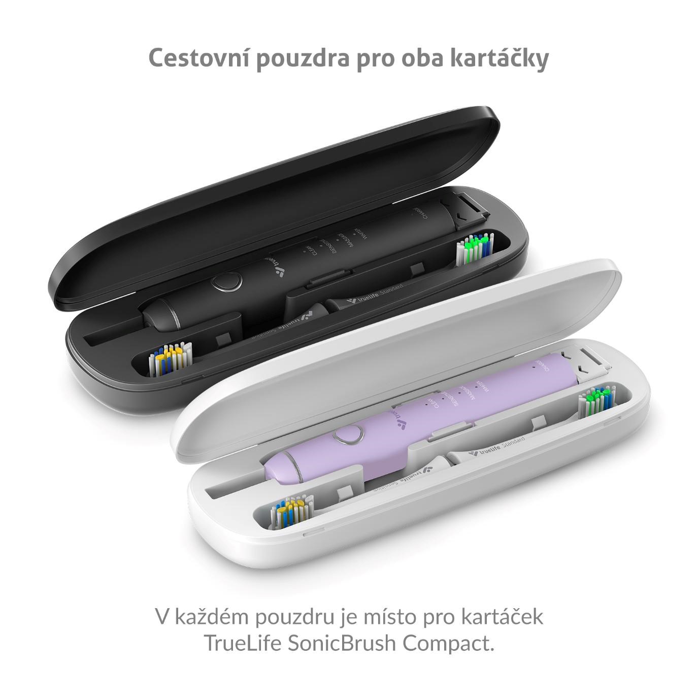 TrueLife SonicBrush Compact Duo Black /  Lavender6 
