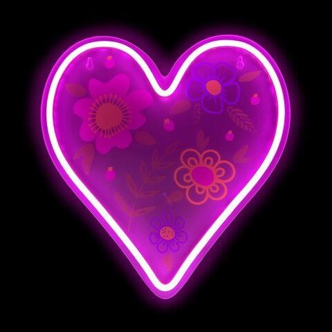 2Kids Toys LED NEON LIGHT lampička Srdce0 
