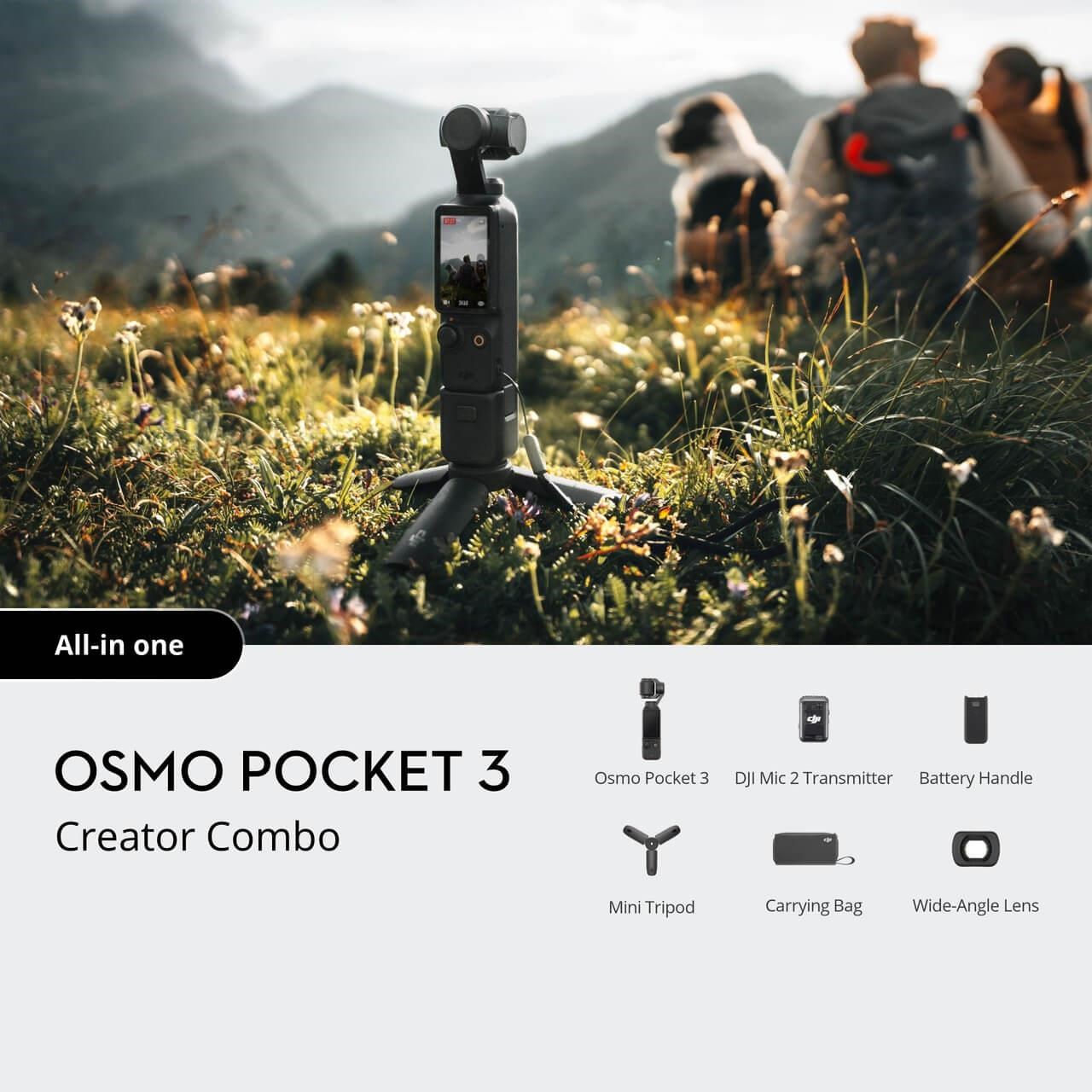 DJI Osmo Pocket 3 Creator Combo1 
