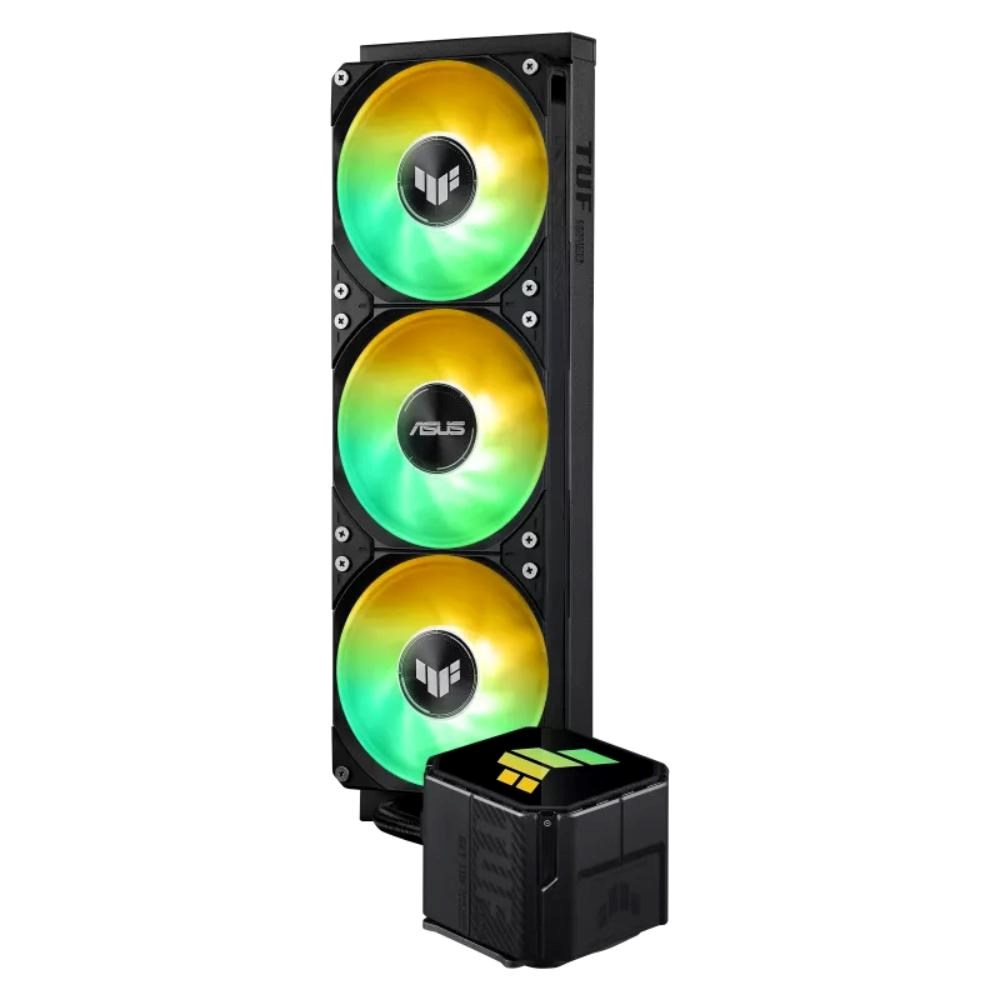 ASUS vodní chladič CPU AIO TUF GAMING LC III 360 ARGB,  3x120mm,  LGA1851,  AM53 