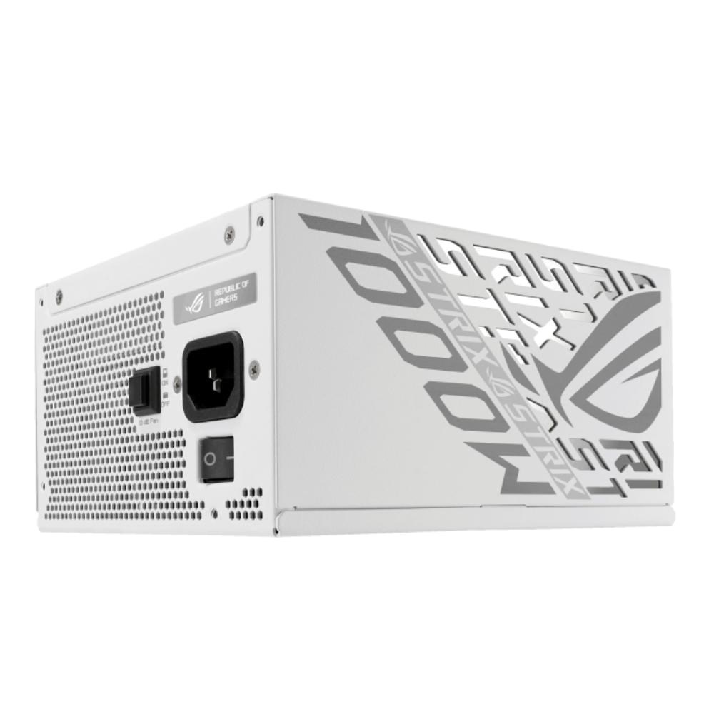 ASUS zdroj ROG STRIX 1000W White,  135mm,  80 Plus Platinum,  Plně modulární,  ATX 3.110 