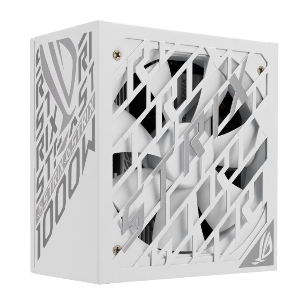 ASUS zdroj ROG STRIX 1000W White,  135mm,  80 Plus Platinum,  Plně modulární,  ATX 3.115 