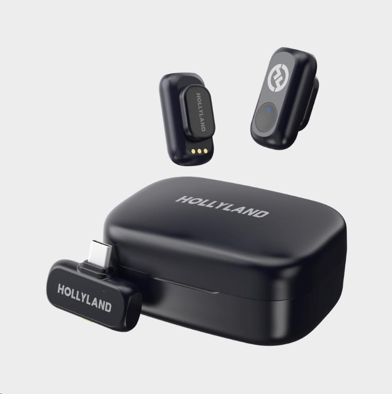 Hollyland LARK A1 Duo with USB-C RX + Charging Case0 