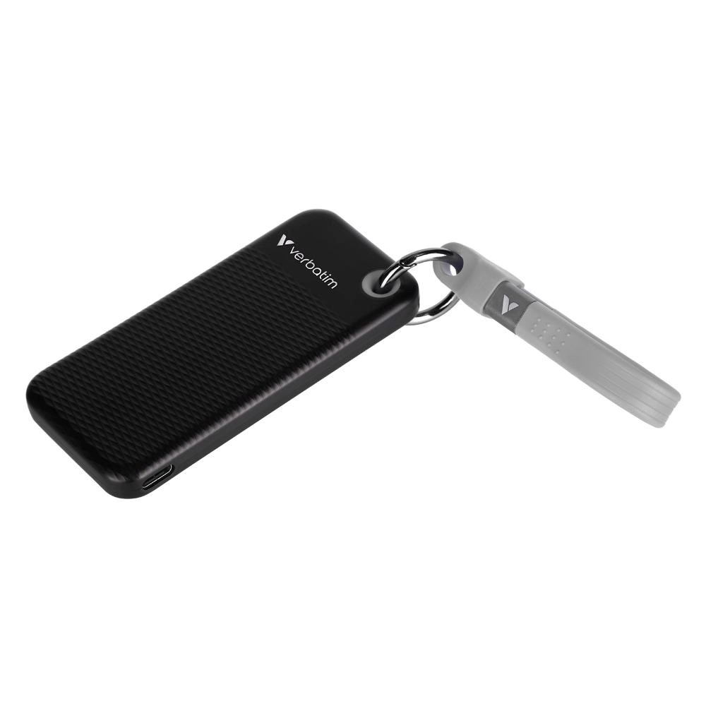 VERBATIM Externí SSD Pocket SSD 2TB,  USB-C 3.1,  černá/ šedá0 