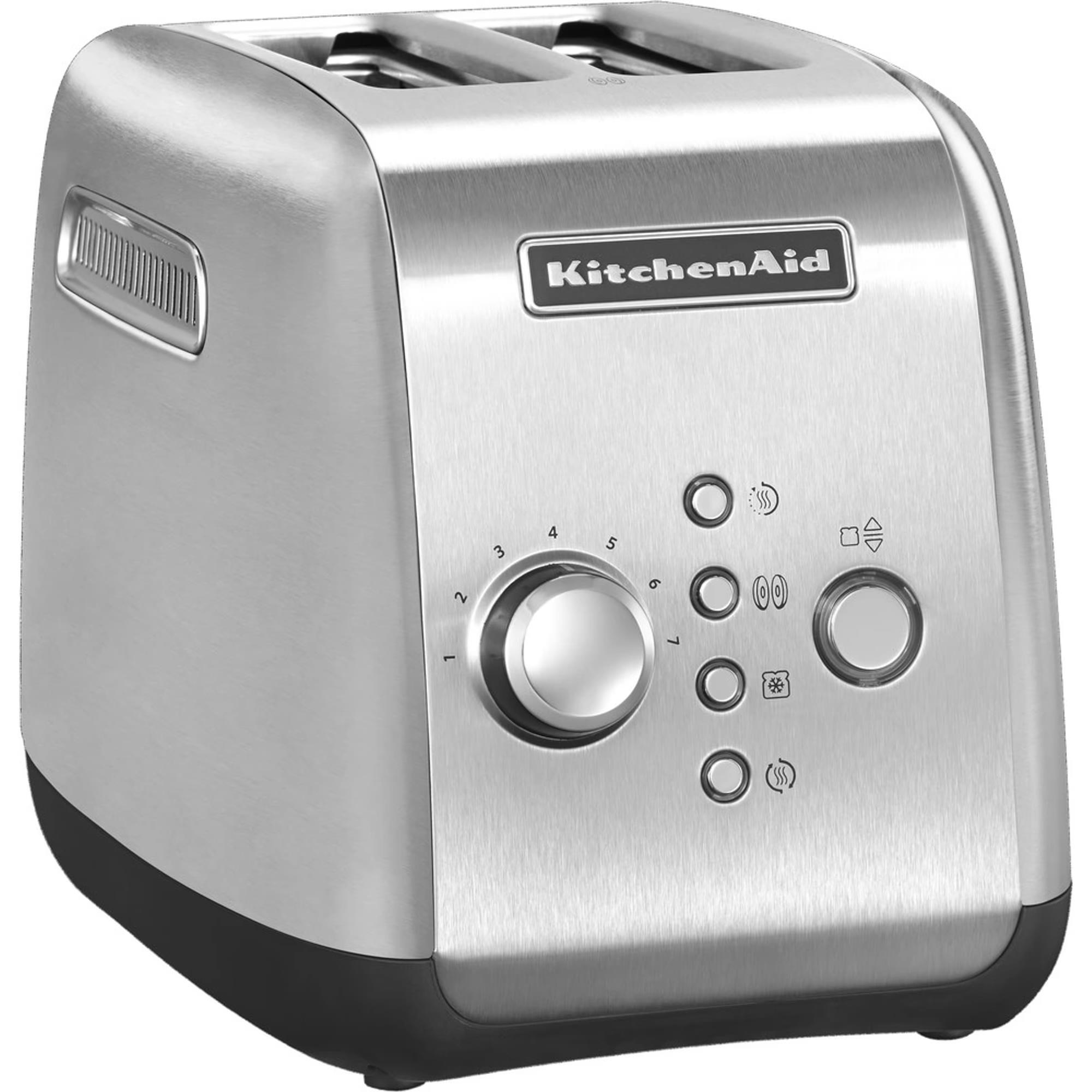 KitchenAid Toustovač 5KMT221ESX Stříbrný0 