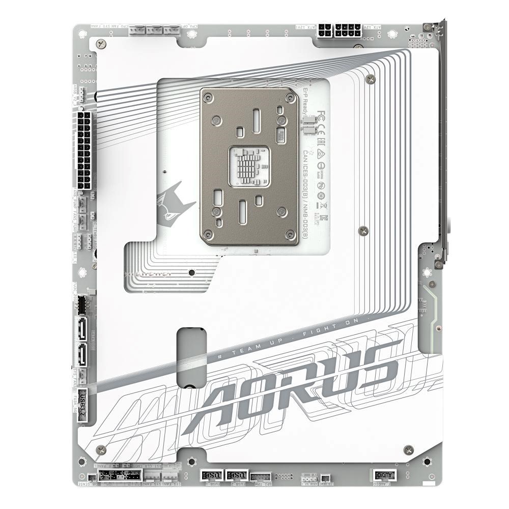 GIGABYTE MB Sc AM5 B850 AORUS STEALTH ICE,  AMD B850,  4xDDR5,  1xHDMI4 