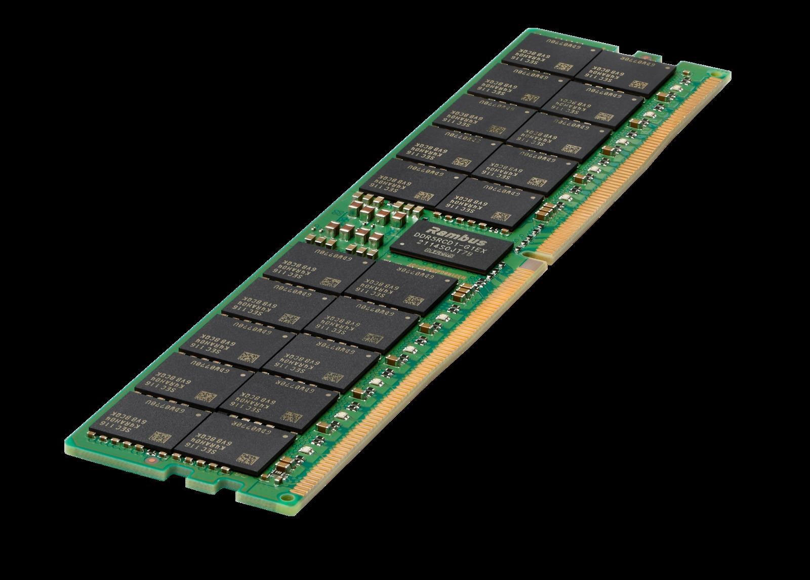 HPE 128GB (1x128GB) Quad Rank x4 DDR5-4800 CAS-46-39-39 EC8 Registered 3DS Smart Memory Kit0 