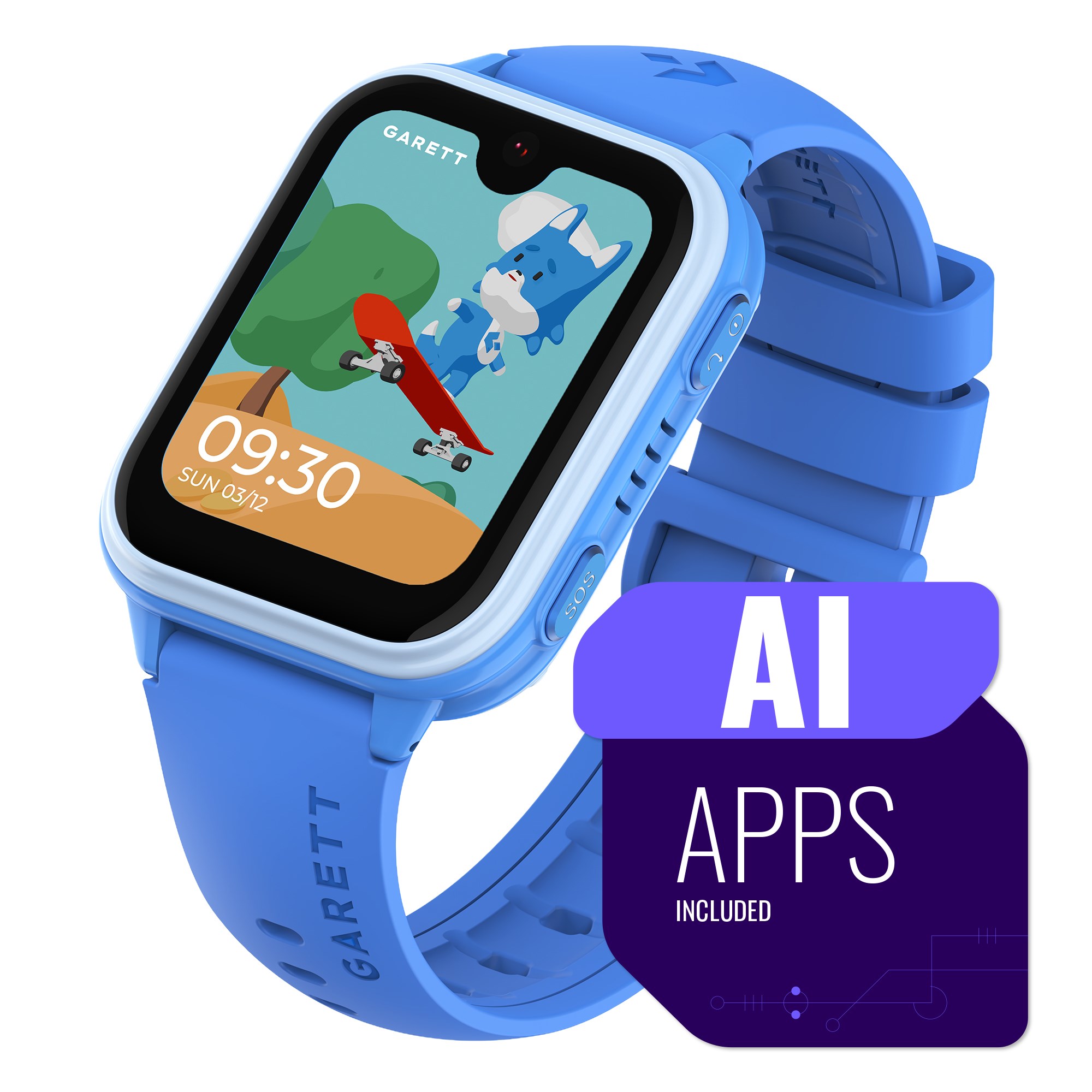 Garett Smartwatch Kids Vibe AI 4G Blue0 