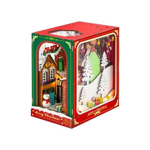 2Kids Toys 3D skládačka Zarážka na knihy Bílé Vánoce0 