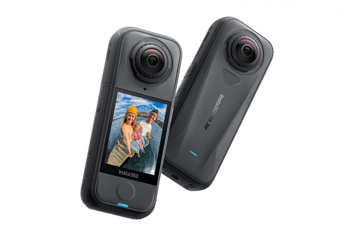 Insta360 X4 Air Starter Bundle akční kamera,  Černá,  8K /  30fps,  4K/  až 60fps,  6osý gyroskop,  360°,  Active HDR,  vodotěsná2 