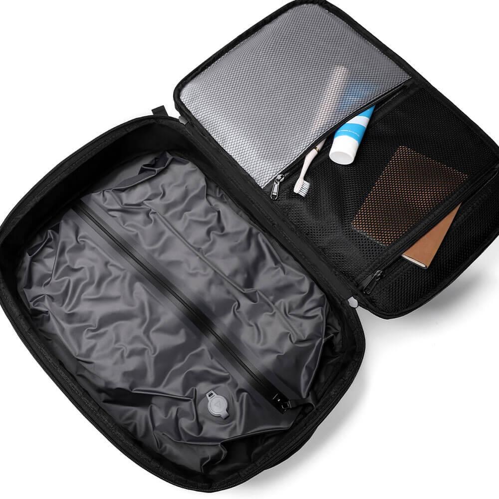MYBALO Vacuo GO kompresní cestovní batoh,  Black6 