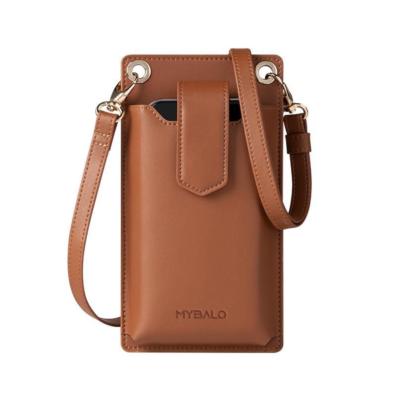 MYBALO Melissa minimalistická crossbody taška na telefon a peněženka v jednom4 