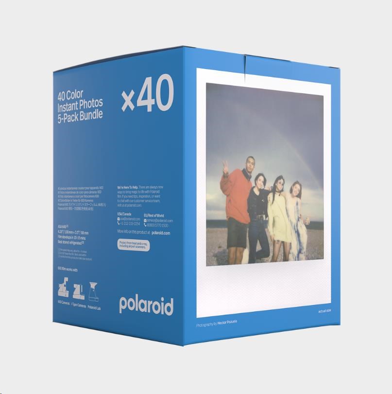 Polaroid Color film for 600 5-pack3 