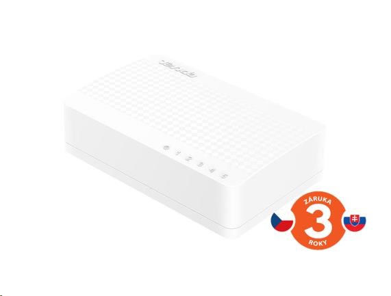 Tenda S105 5-portový mini Eco Fast Ethernet switch,  10/ 100 Mbps,  stolný0 