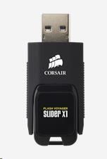 Flash disk CORSAIR 64GB Voyager Slider X1,  USB 3.0,  čierna4 