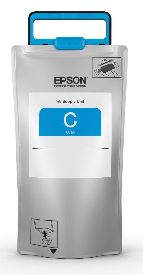 Atramentová tyčinka EPSON Recharge XXL pre formát A3 - 75.000 str. Azúrová 735, 2 ml1 