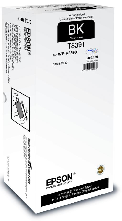 EPSON Ink čer Dobíjanie XL pre A3 - 20.000 str. Čierna 402, 1 ml0 