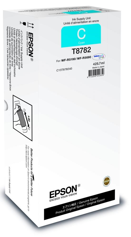 Atramentová tyčinka EPSON Recharge XXL pre A4 - 50.000 str. Azurová 425, 7 ml0 