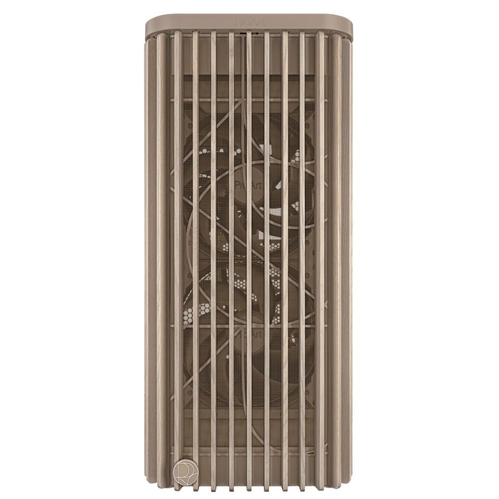 ASUS case PROART PA401 WOOD MESH PWM,  ATX,  2x 160mm Fan,  1x 120mm Fan,  Fan Hub,  beige (béžová)1 