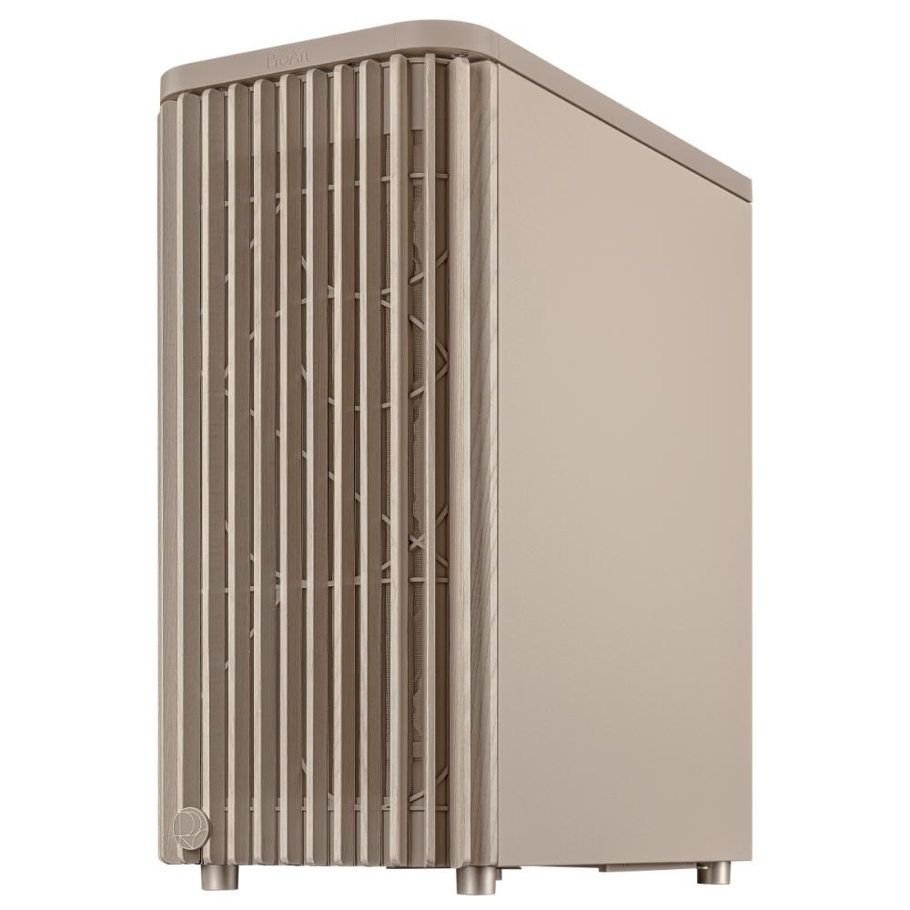ASUS case PROART PA401 WOOD MESH PWM,  ATX,  2x 160mm Fan,  1x 120mm Fan,  Fan Hub,  beige (béžová)2 