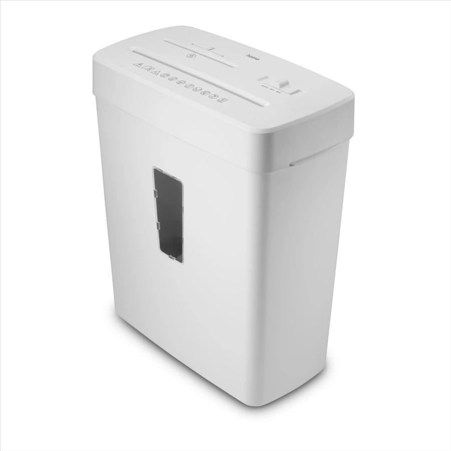 Hama Prime M50CD-W,  skartovačka,  micro rez,  5 listov,  bezpečnostná úroveň P5 T2 E2 O1,  biela1 