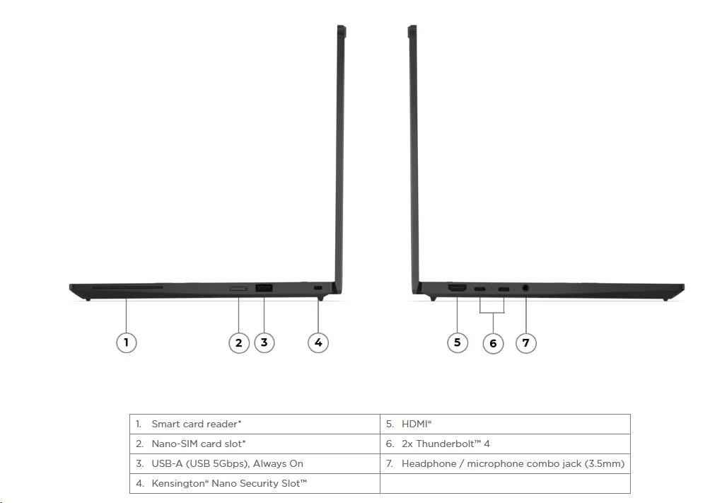 LENOVO NTB ThinkPad X13  Gen6 - Ultra 7 255U, 13.3