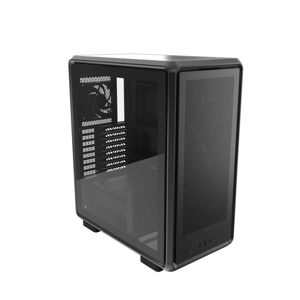 Cooler Master case MasterFrame 500 Mesh Black,  Průhledná bočnice,  ATX,  2x 200mm Fan,  1x 120mm Fan,  Černá0 