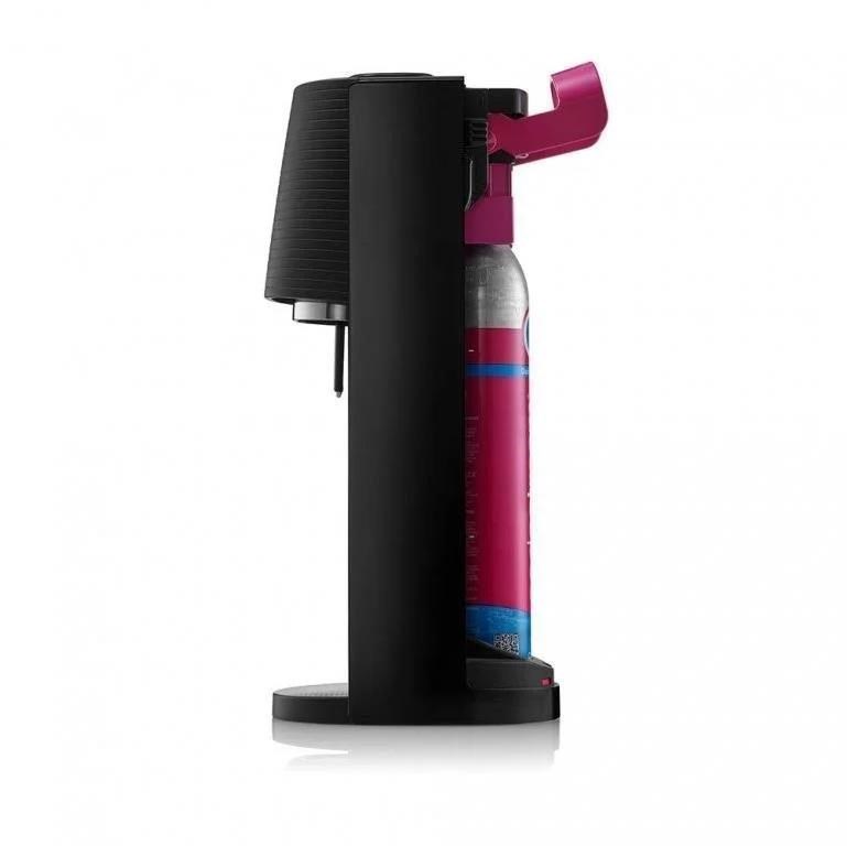 SodaStream Terra Black výrobník sody,  mechanický,  1l láhev SodaStream Fuse,  bombička s CO2,  černý1 