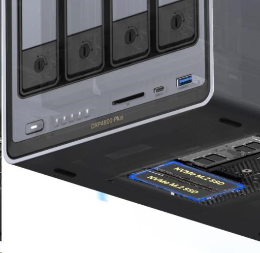 UGREEN NASync DXP4800 Plus (6C/ Gold8505/ 4, 4GHz/ 8GBRAM/ 4xSATA/ 2xM.2/ 1x2, 5GbE/ 1x10GbE/ 2xUSB2.0/ 2xUSB3.2/ 1xUSB-C/ HDMI/ SD)11 