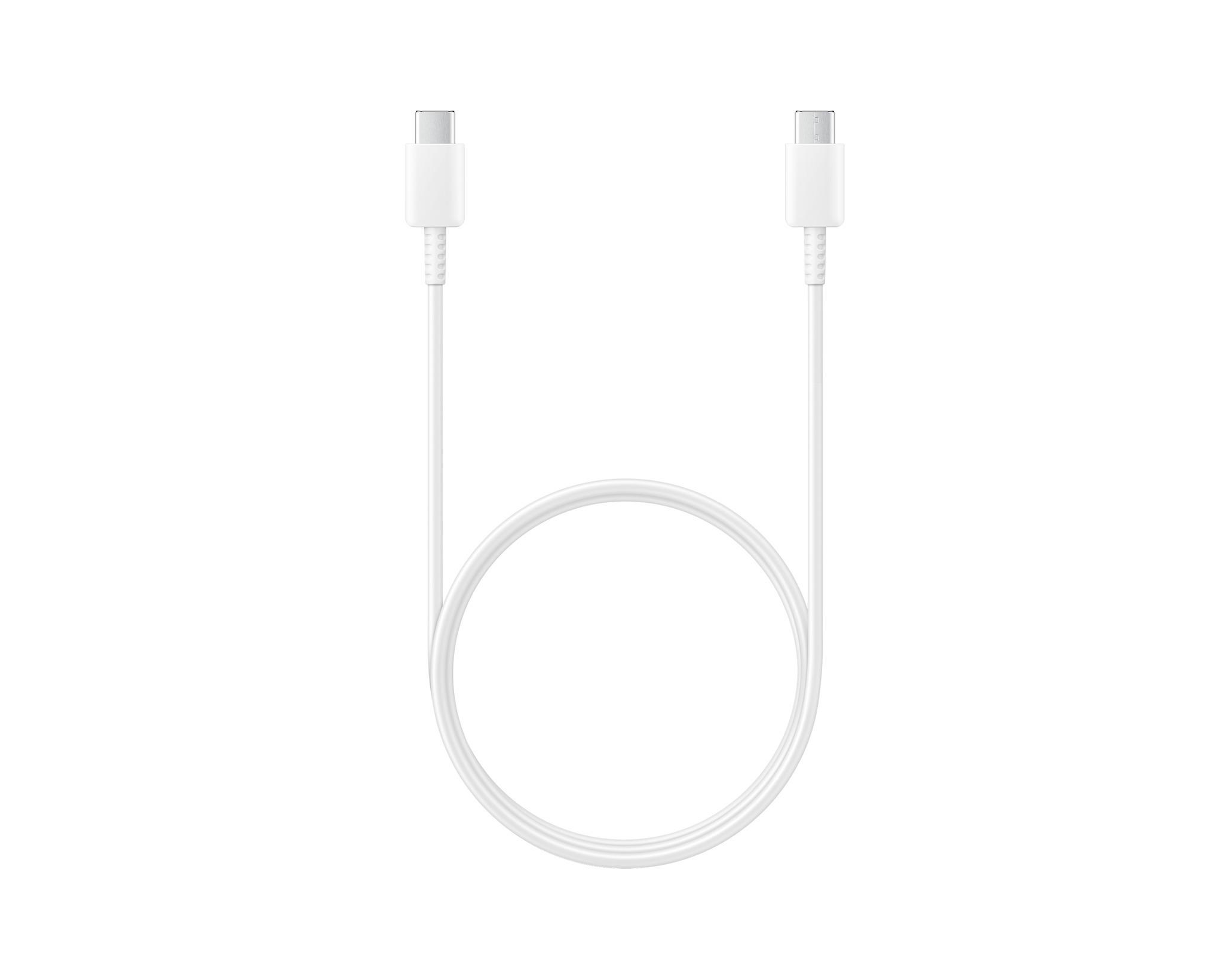Cable Samsung EP-DA705 - USB cable white - 24 pin USB-C (M) to 24 pin USB-C (M),  EU0 