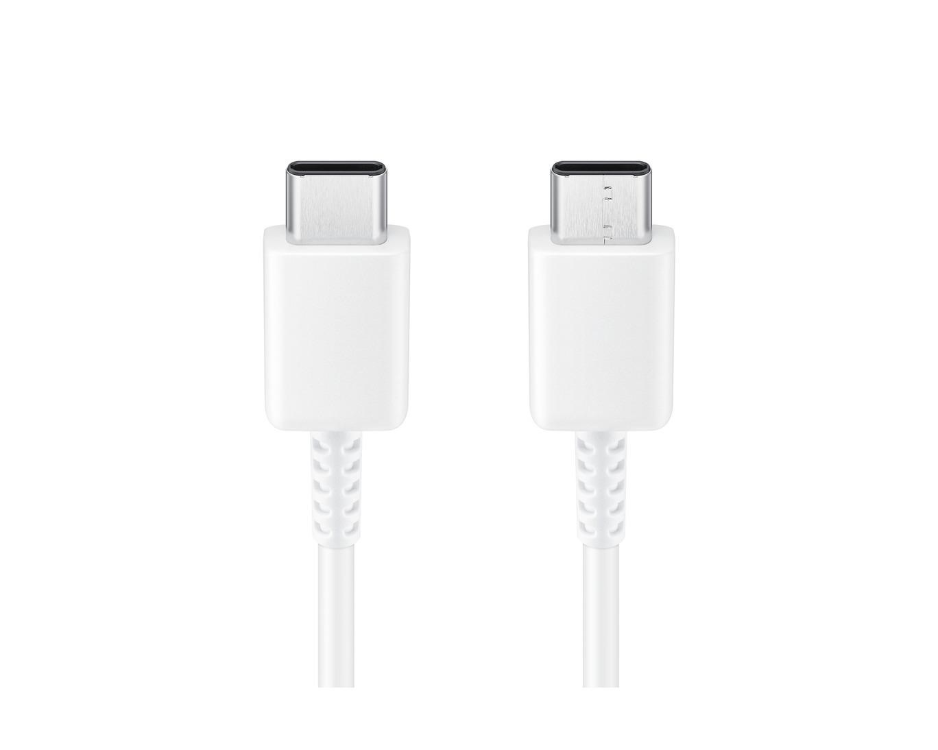 Cable Samsung EP-DA705 - USB cable white - 24 pin USB-C (M) to 24 pin USB-C (M),  EU1 