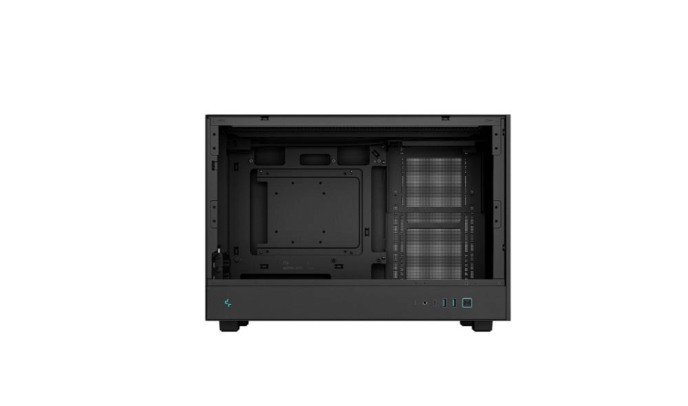 DEEPCOOL Case CH260,  mATX,  Průhledná bočnice,  černá4 